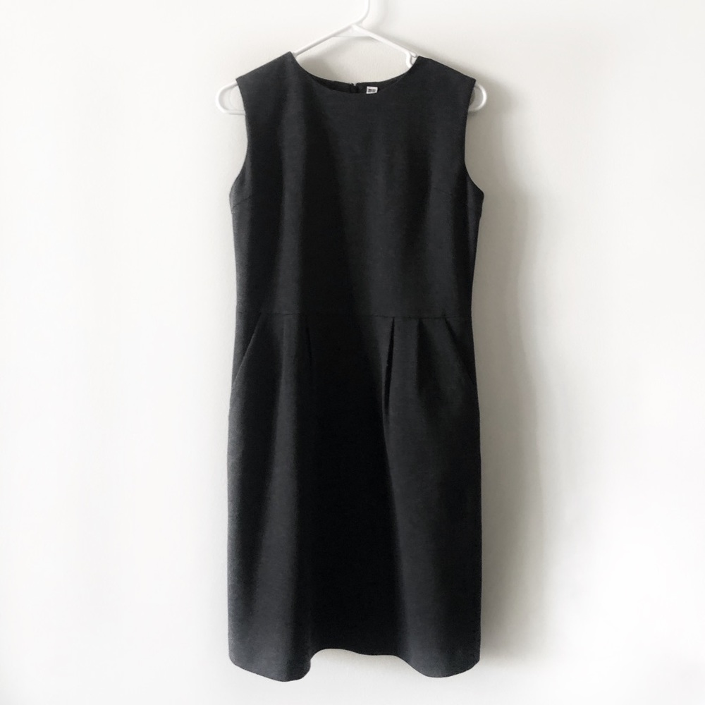 Uniqlo dark gray dress